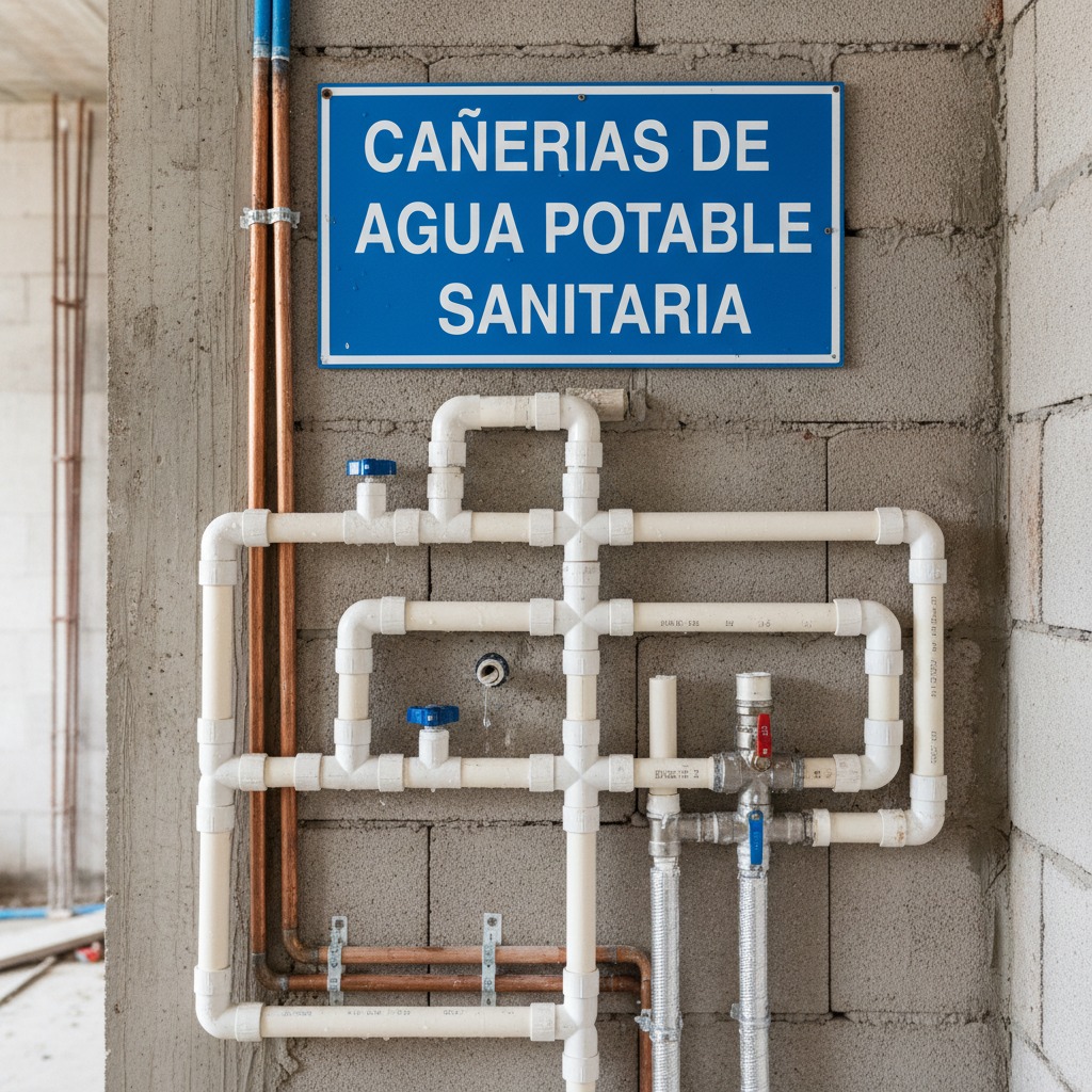 CAÑERIAS DE AGUA POTABLE SANITARIA